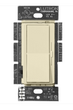 Lutron DVSCRP-253P-SD Diva Reverse-phase Elv Dimmer For Led/inc/hal/cfl - Single-pole / 3-way - Sand Finish