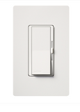 Lutron DVSCRP-253P-SW Diva Reverse-phase Elv Dimmer For Led/inc/hal/cfl - Single-pole / 3-way - Snow White Finish