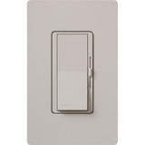 Lutron DVSCSTV-TP Diva Satin Dimmer Switch 0-10V LED/Fluorescent Fixtures Single-Pole/3Way Preset Dimmer, 50 mA Max Control Current, 8A load, Taupe Finish