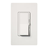 Lutron DVSTV-453PH-WH Diva Dimmer Switch For 0-10V LED/Fluorescent Fixtures W/Single-Pole or 3-Way, White Finish