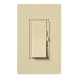 Lutron DVTV-IV Diva Dimmer Switch For 0-10V LED/CFL Fixtures W/Single-Pole, Ivory Finish