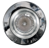 Dabmar Lighting DW1200-L12-RGBW-SS304-G Stainless 304 Well Light w/ Grill, E26, Color Temperature RGBW, Stainless Steel 304