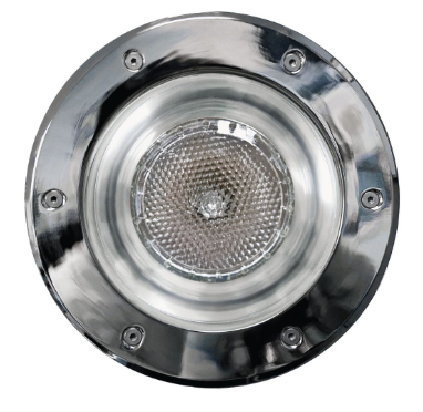 Dabmar Lighting DW1200-L25S-27K-SS304-GR Stainless 304 Well Light w/ Grill, E26, Color Temperature 2700K Spot, Stainless Steel 304