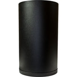 Dabmar Lighting DW3760-L15-RGBW-B Cast Aluminum Cylinder Ceiling Fixture, 120V, E26, Color Temperature RGBW, Black Finish