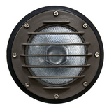 Dabmar Lighting DW4701-L12-RGBW-BZ Cast Aluminum In-Ground Well Light w/ Grill, E26, Color Temperature RGBW, Bronze Finish