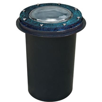 Dabmar Lighting DW4751-VG LED Medium In-Ground Well Light W/ Out Grill, 120V, Verde Green Finish