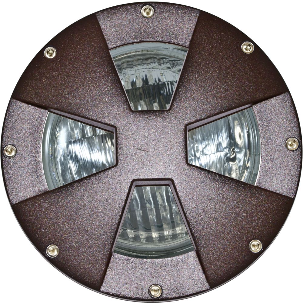 Dabmar Lighting DW4780-BZ LED Medium Drive Over Well Light W/ Sleeve, PAR38, 120V, Bronze Finish