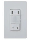 Enerlites DWHOS-L-W Wall Switch Cover For Motion & Humidity Sensor, White