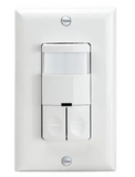 Enerlites DWOS-JD-W Commercial Grade In-Wall Bi-Level Occupancy/ Vaccancy Sensor, White