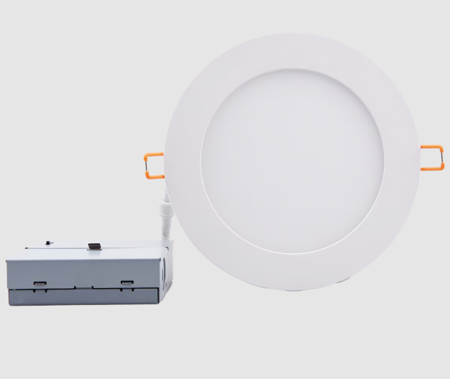Eiko DWR4/13W/9CCT5/120DT 4" Downlight Wafer Remote Driver, Lumens 800 lm, Wattage 13W, 90CRI, Color Temperature 2700K-5000K, Voltage 120V, DIM Triac