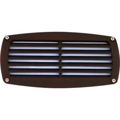 Dabmar Lighting DSL1017-L12-40K-BZ LED Louvred Step Light, G24, Wattage 12W, Voltage 120V-277V, Color Temperature 4000K, Bronze