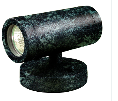 Dabmar Lighting LV49-L10-65K-VG Cast Aluminum Up-Down Step Light 2 Pin 2X LED, Wattage 5W, Color Temperature 6500K, Voltage 12V, Verde Green Finish