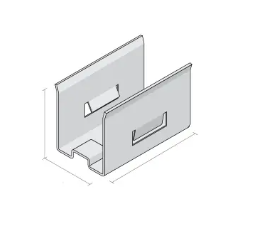 Diode LED DI-LIN-M3D-MTCL-2 Mounting Clips for Mini 3D Bend Linaire Flex, White - 2 Pack