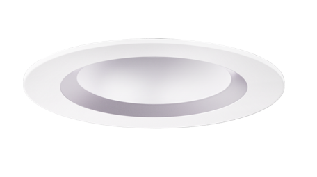 Elco Lighting E1AK02F27H 1″ Round Recessed Architectural Oak™ Downlight, Color Temperature 2700K, Lumens 850 lm , Beam Angle 38°, Haze with White Trim