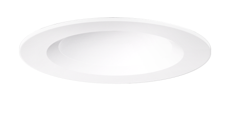 Elco Lighting E1AK02F27W 1" Round Recessed Architectural Oak™ Downlight, Color Temperature 2700K, Lumens 850 lm , Beam Angle 38° All White