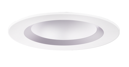 Elco Lighting E1AK02F30H 1″ Round Recessed Architectural Oak™ Downlight, Color Temperature 3000K, Lumens 900 lm , Beam Angle 38°, Haze with White Trim