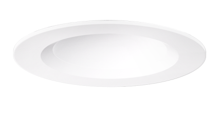 Elco Lighting E1AK02F35W 1" Round Recessed Architectural Oak™ Downlight, Color Temperature 3500K, Lumens 950 lm , Beam Angle 38° All White