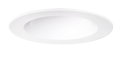 Elco Lighting E1AK02FSDW 1" Round Recessed Architectural Oak™ Downlight, Color Temperature SunsetK, Lumens 850 lm , Beam Angle 38° All White