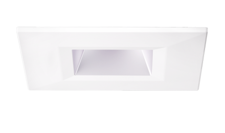 Elco Lighting E1AK12WF35BB 1″ Square Recessed Architectural Oak™ Downlight, Color Temperature 3500K, Lumens 950 lm , Beam Angle 50°, All Black