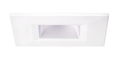 Elco Lighting E1AK12NF40H 1″ Square Recessed Architectural Oak™ Downlight, Color Temperature 4000K, Lumens 1000 lm , Beam Angle 28°, Haze with White Trim
