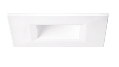 Elco Lighting E1AK12F27W 1" Square Recessed Architectural Oak™ Downlight, Color Temperature 2700K, Lumens 850 lm , Beam Angle 38° All White
