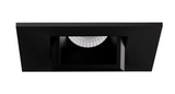 Elco Lighting E1AK22F30B 1″ Square Pull Down Recessed Architectural Oak™ Adjustable, Color Temperature 3000K, Lumens 900 lm, Beam Angle 38°, All Black