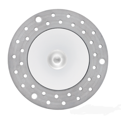 Elco Lighting E1AK61F35W 1″ Round Architectural Oak™ Trimless Downlight, Color Temperature 3500K, Lumens 950 lm, Beam Angle 38°, All White