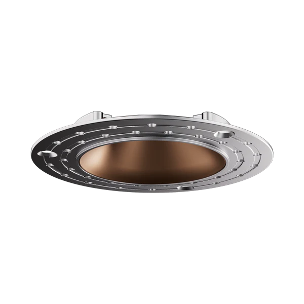 ELCO Lighting E1AK61FSDBZ 1 Inch Architectural Oak Trimless Downlight 8W 850-1000lm 2700K-4000K Sunset
