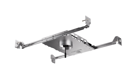 Elco Lighting E1DWN08ICDX Oak™ Architectural IC New Construction Frame for Downlight, Lumens 900 lm, Voltage 120/277V, 0-10V/Triac/ELV