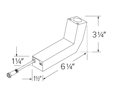 Elco Lighting E1RLA08IC Oak™ Architectural IC Remodel Power Pack, Wattage 8W, Lumens 900 lm, Voltage 120V, Dimming Triac/ELV
