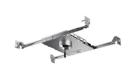 Elco Lighting E1TRL08IC Oak™ Architectural IC New Construction Frame for Trimless Downlight, Lumens 900 lm, 0-10V/Triac/ELV