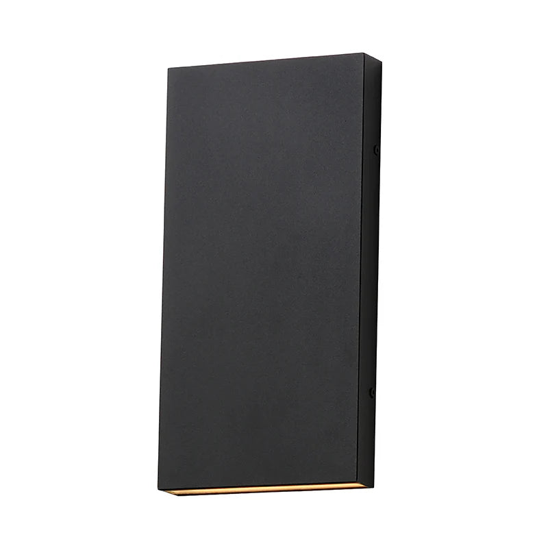 ET2 Contemporary Lighting E23215-BK 14" Brik LED Outdoor Wall Sconce Integrated Light - Finish: Black