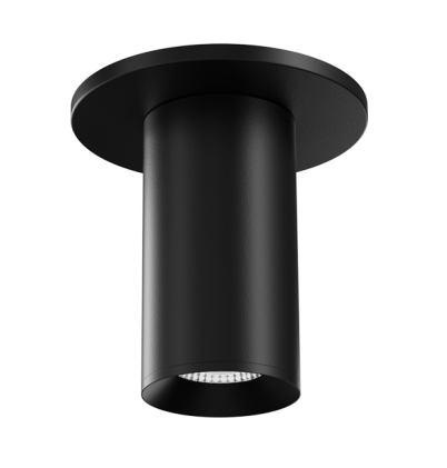 Elco Lighting E25FB-11SD-W 2″ Koto Sylo™ Surface Mount, Wattage 12.5W, Color Temperature Sunset, Lumens 1150 lm, Voltage 120V, Dimming Triac/ELV, Beam Angle 60°, All Black