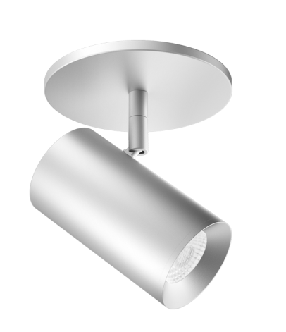 Elco Lighting E25MS-10DX30 2″ Koto Sylo™ Monopoint, Color Temperature 3000K, Lumens 1000 lm, Beam Angle 38°, All Silver