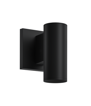 Elco Lighting E25NYB-0330-S 2″ Koto Sylo™ Wall Mount Downlight - 350 Lumens - CCT: 3000K - Beam Angle:  18º - Finish: All Black
