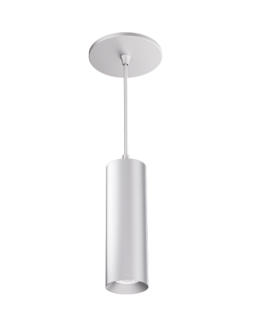 ELCO Lighting E25PS-1127-W 2 Inch LED Pendant Light 12.5W, 2700K, 1150 lm, 120V, Triac/ELV, 38°