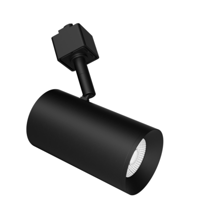 Elco Lighting E25TB-11HC 2" Koto Sylo™ Track Head, Color Temperature Human Centric, Lumens 1050 lm, Dimming Triac/ELV, Beam Angle 38° All Black