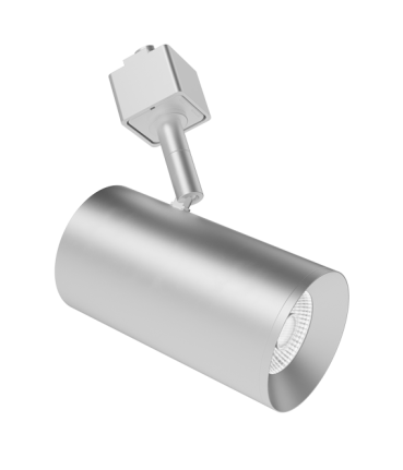 Elco Lighting E25TS-0730-S 2" Koto Sylo™, Track Head, All Silver, Lumens 750 lm, Color Temperature 3000K, 18º lens Beam Angle