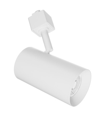 Elco Lighting E25TW-0330 2″ Koto Sylo™ Track Head, Color Temperature 3000K, Lumens 350 lm, Beam Angle 38°, All White