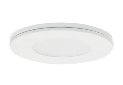 Elco Lighting E261-35W Sedum™ Mini Super Slim Round Undercabinet LED Puck Lights, Color Temperature 3500K, Lumens 170 lm, All White