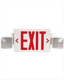 Cyber Tech Lighting E2FLEDX-RD 2.4W LED Exit Sign with Adjustable Lighting Head - Red Letter