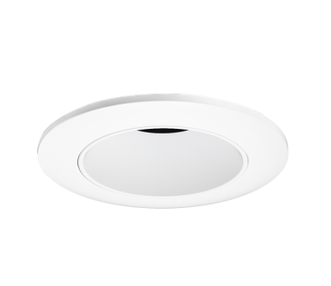 ELCO Lighting E2L10NF30W 2" Round Reflector Teak™ LED Light Engine , 10.5 To 12.5 Watts , 3000K , 850-1100lm , 28 Deg ,  All White Finish