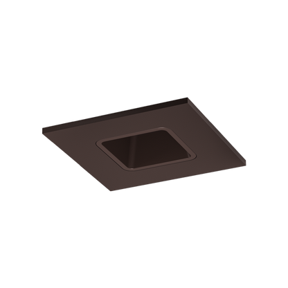 Elco Lighting E2L13WF27BZ 2" Square Reflector Teak™ LED Light Engine - 2700K Color Temp. - Beam Angle 60° - Bronze