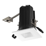 Elco Lighting E2L13NF27W 2" Square Reflector Teak™ LED Light Engine - Beam Angle 28° - 2700K Color Temp. - White