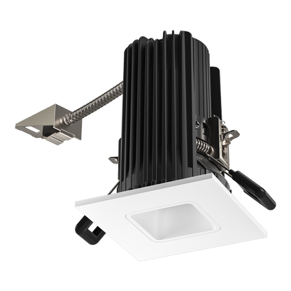 Elco Lighting E2L13WF30BB 2" Square Reflector Teak™ LED Light Engine - 3000K Color Temp. - Beam Angle 60° - Black