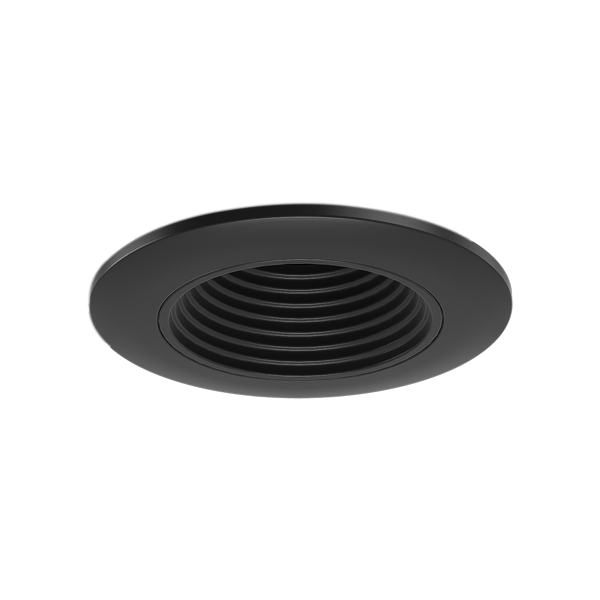 Elco Lighting E2L14NF27BB 2" Round Baffle Teak™ LED Light Engine - 2700K Color Temp. - Beam Angle 28° - Black