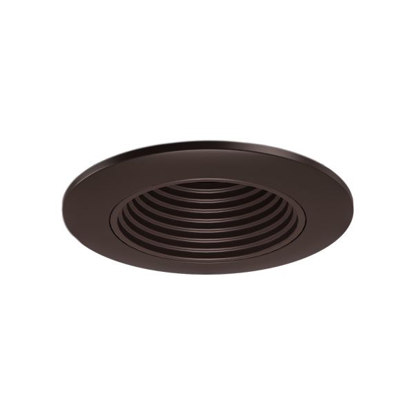 Elco Lighting E2L14NF30BZ 2" Round Baffle Teak™ LED Light Engine - 3000K Color Temp. - Beam Angle 28° - Bronze