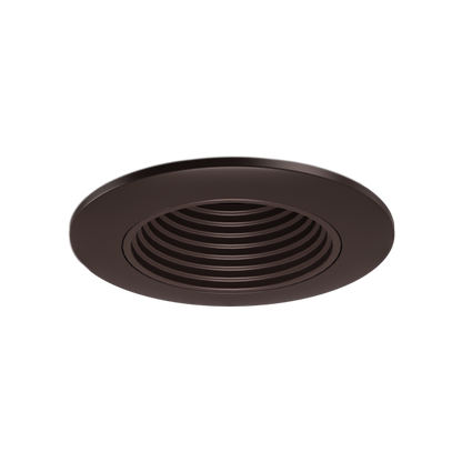 Elco Lighting E2L14NF30BZ 2" Round Baffle Teak™ LED Light Engine - 3000K Color Temp. - Beam Angle 28° - Bronze