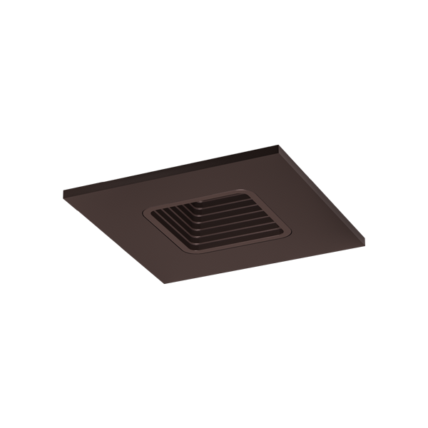 Elco Lighting E2L15WF30BZ 2″ Square Baffle Teak™ LED Light Engine – Adjustable 10.5-12W, 800-1100 Lumens, 3000K Warm White, 60° Beam, CRI 93+, Wet Rated, Bronze