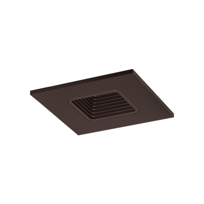 Elco Lighting E2L15WF30BZ 2″ Square Baffle Teak™ LED Light Engine – Adjustable 10.5-12W, 800-1100 Lumens, 3000K Warm White, 60° Beam, CRI 93+, Wet Rated, Bronze